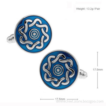 Facory Supply Metal Cufflinks For Man's Suit Shirt